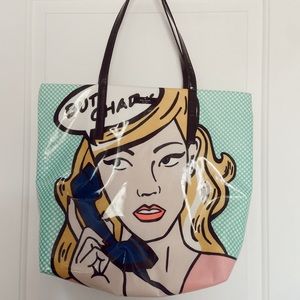 Kate Spade Bon Shopper Tote "But Chad"